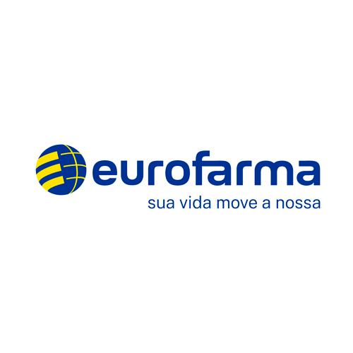 Logo eurofarma em inglês